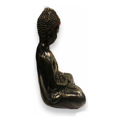 Buda Negro Grande 27 Cm Negro by HEREJE