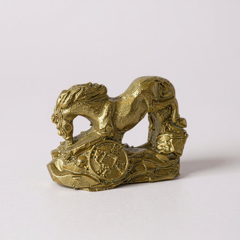 Caballo Año Chino Mini Figura De 3 Cm En Resina by HEREJE