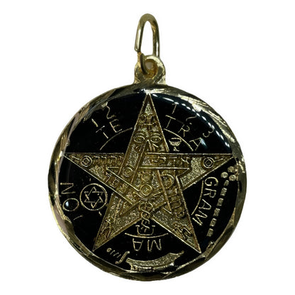 Pentagrama Ritualizado 7 Metales Esotérico 30mm by ARTICULOS ESOTERICOS LETY