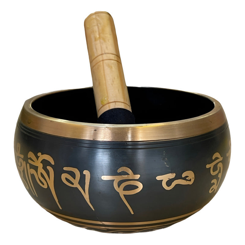 Cuenco Tibetano 7 Metales Sanacion Chakras 130 Mm by HEREJE
