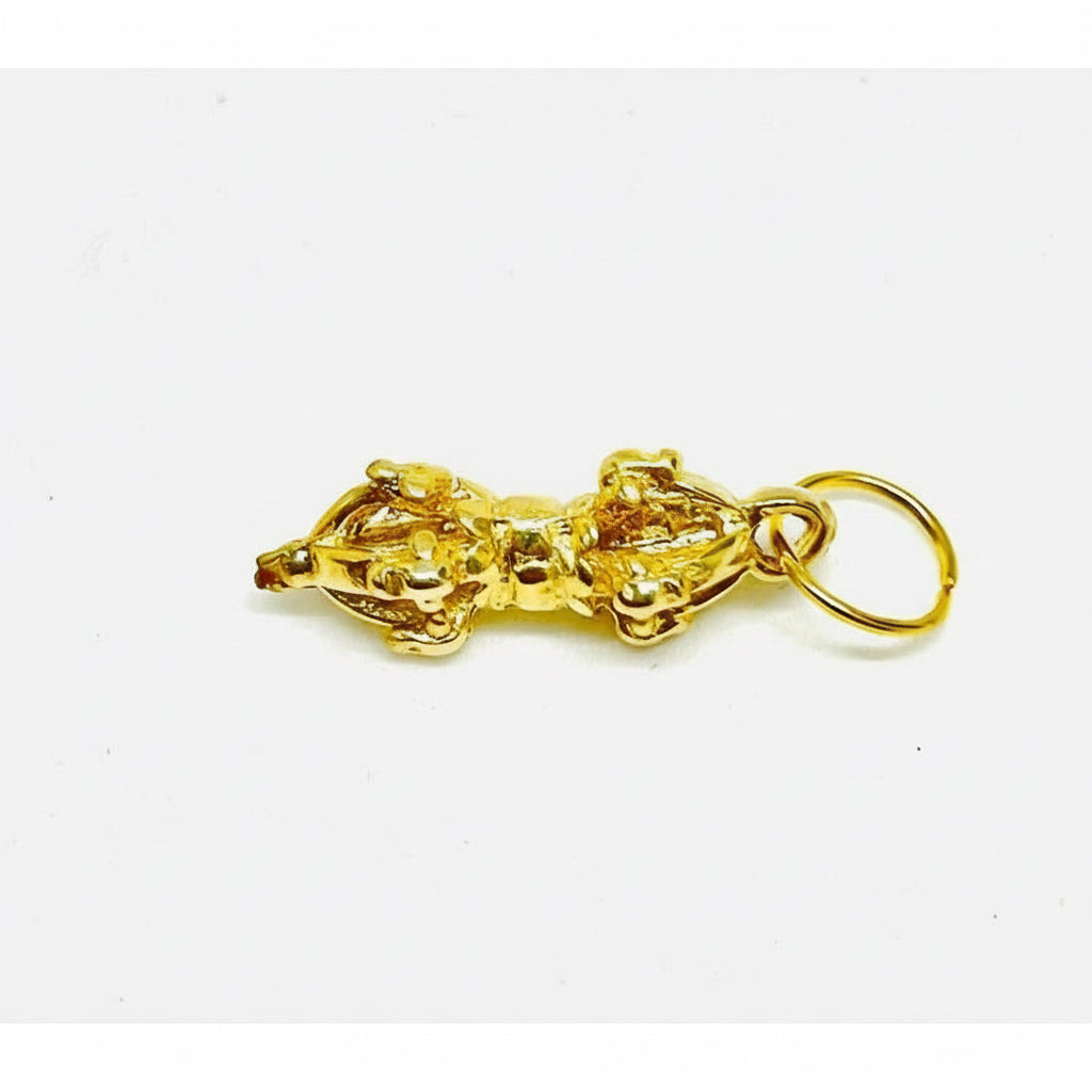 Dorje Dorge Feng Shui Baño De Oro 2 Cm by ARTICULOS ESOTERICOS LETY