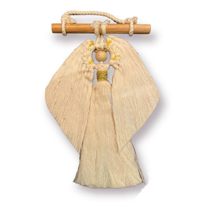 Macrame Arcangel 20x33x4 Cm Colgante Varios Colores A Elegir by HEREJE