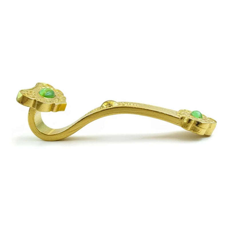 Ru Yi Amuleto De Metal Para La Riqueza 7.5 Cm Dorado by HEREJE