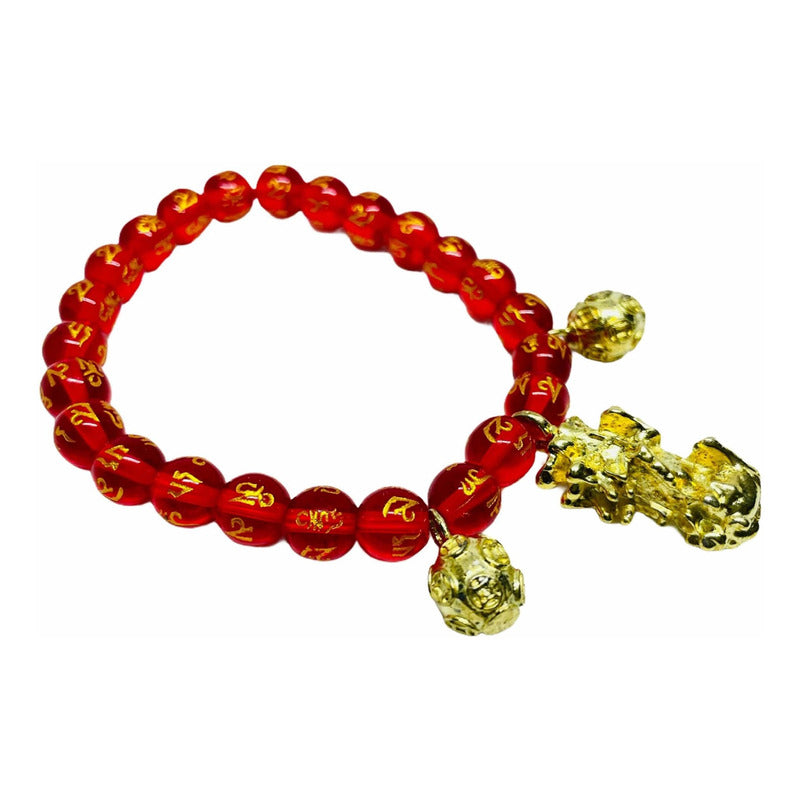 Pulcera Piyao Protección Feng Shui Pixiu Elástica 8-10cm by ARTICULOS ESOTERICOS LETY