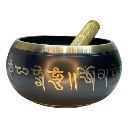 Cuenco Tibetano 18cm De Diámetro 7 Metales Importado Indu by HEREJE