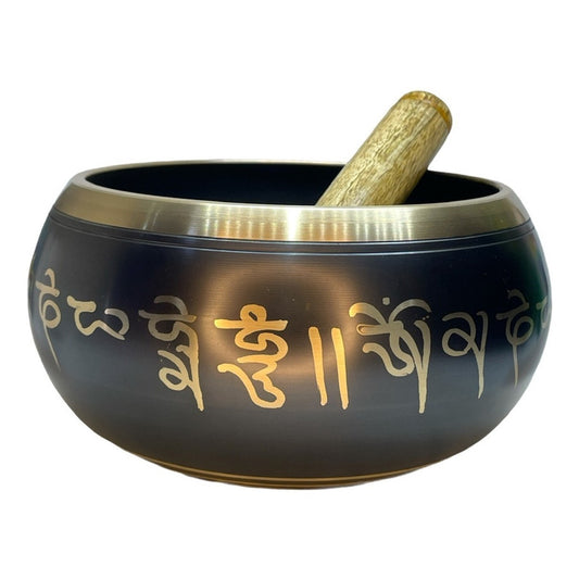 Cuenco Tibetano 18cm De Diámetro 7 Metales Importado Indu by HEREJE