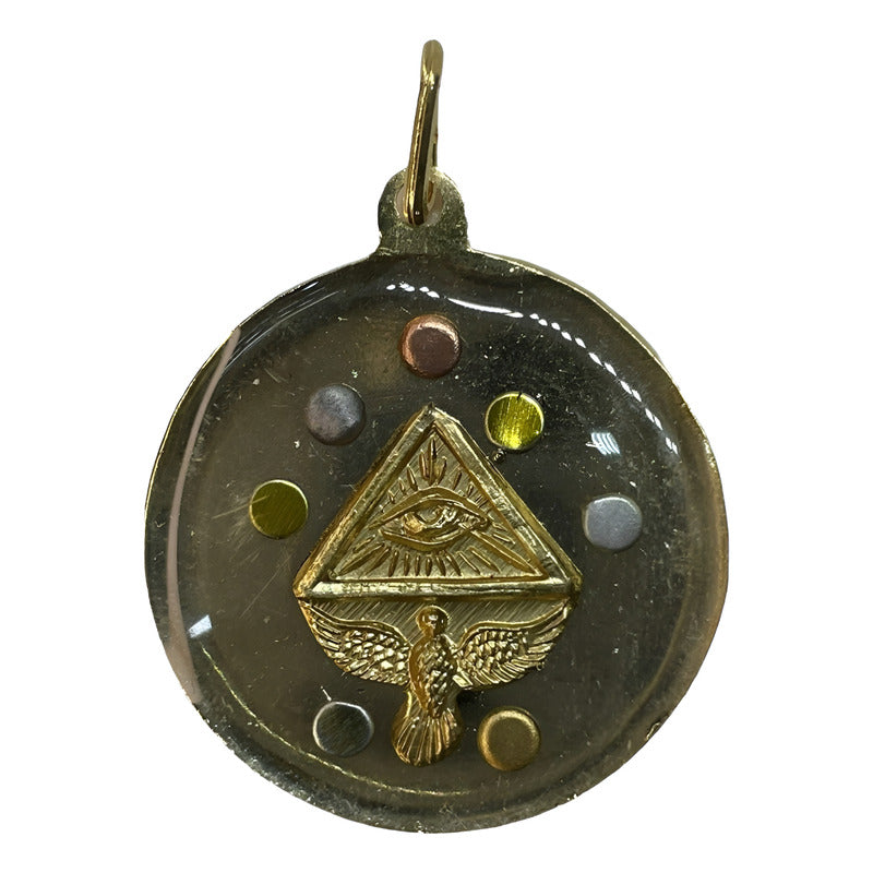 Pentagrama Ritualizado 7 Metales Esotérico 30mm by ARTICULOS ESOTERICOS LETY
