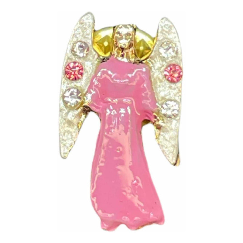 Arcangel Chamuel Baño De Oro Con Cristal Dije by HEREJE