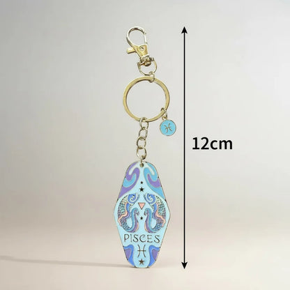 Llavero Zodiacal Hereje Diseño Astrológico Original Pisis by HEREJE