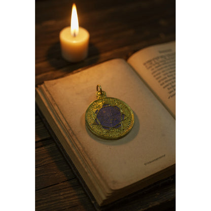 Sello Seite Arcangeles Metatron Dije Metal Encapsulado 25mm by HEREJE