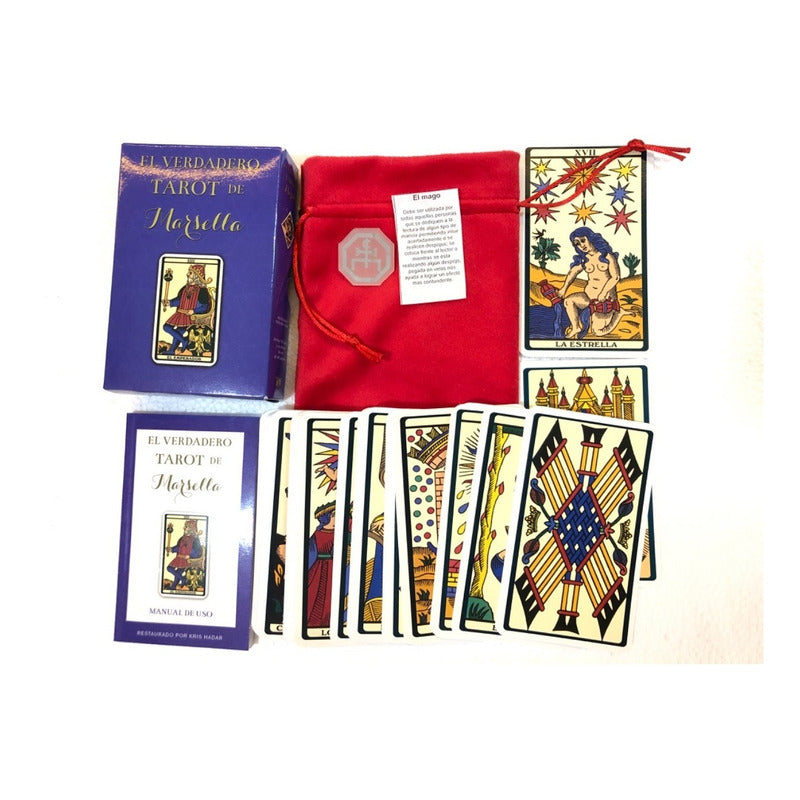 Tarot Kris Hadar Marsella Jodorowsky 78 Cartas + Libro by HEREJE