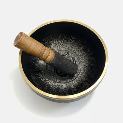 Cuenco Tibetano 15cm 7 Metales Obscuro by ARTICULOS ESOTERICOS LETY