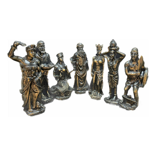 7 Potencias Africanas Orishas Santería Cuba Eleguá, Orula by HEREJE