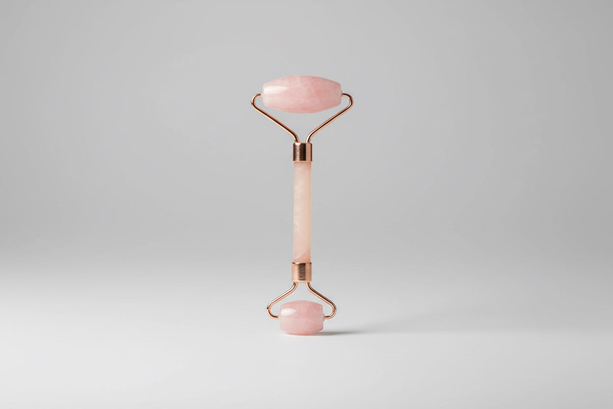 Roller Masajeado Facial Cuarzo Rosa by HEREJE