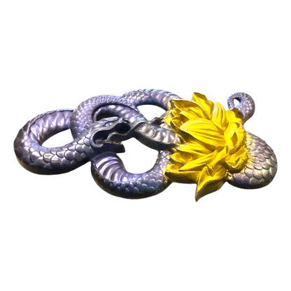 Serpiente Año Nuevo Chino Figura De Resina by HEREJE