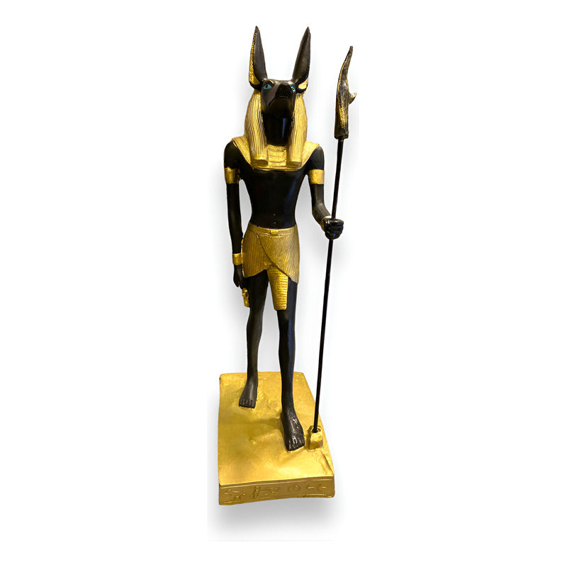 Anubis Flecha 29 Cm Figura De Resina Negro by HEREJE