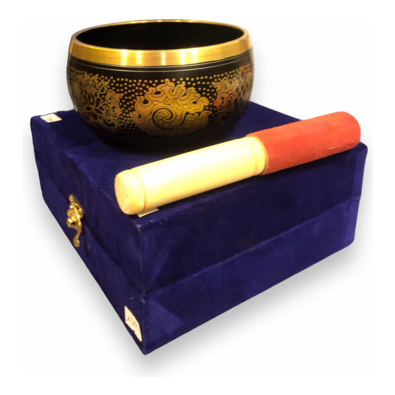 Cuenco Tibetano 15cm Dorado by HEREJE