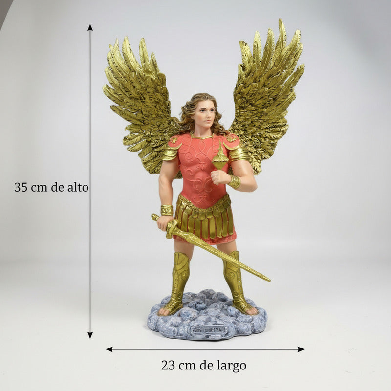 Arcangeles De 35cm Altura Figura De Resina Modelo A Elegir by HEREJE