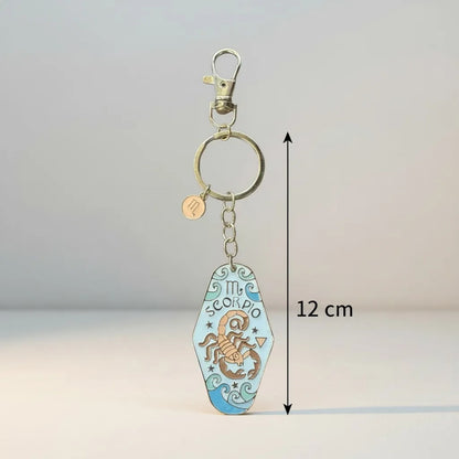 Llavero Zodiacal Hereje Diseño Astrológico Original Escorpio by HEREJE