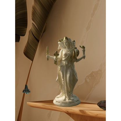 Estatua Hecate Triple Diosa Resina 21cm by HEREJE