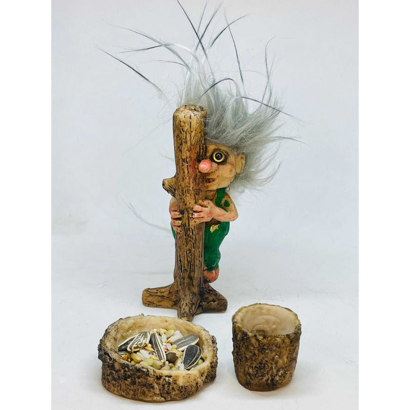 Troll Timidez 11 Cm Figura En Resina Nacional. Azul by HEREJE
