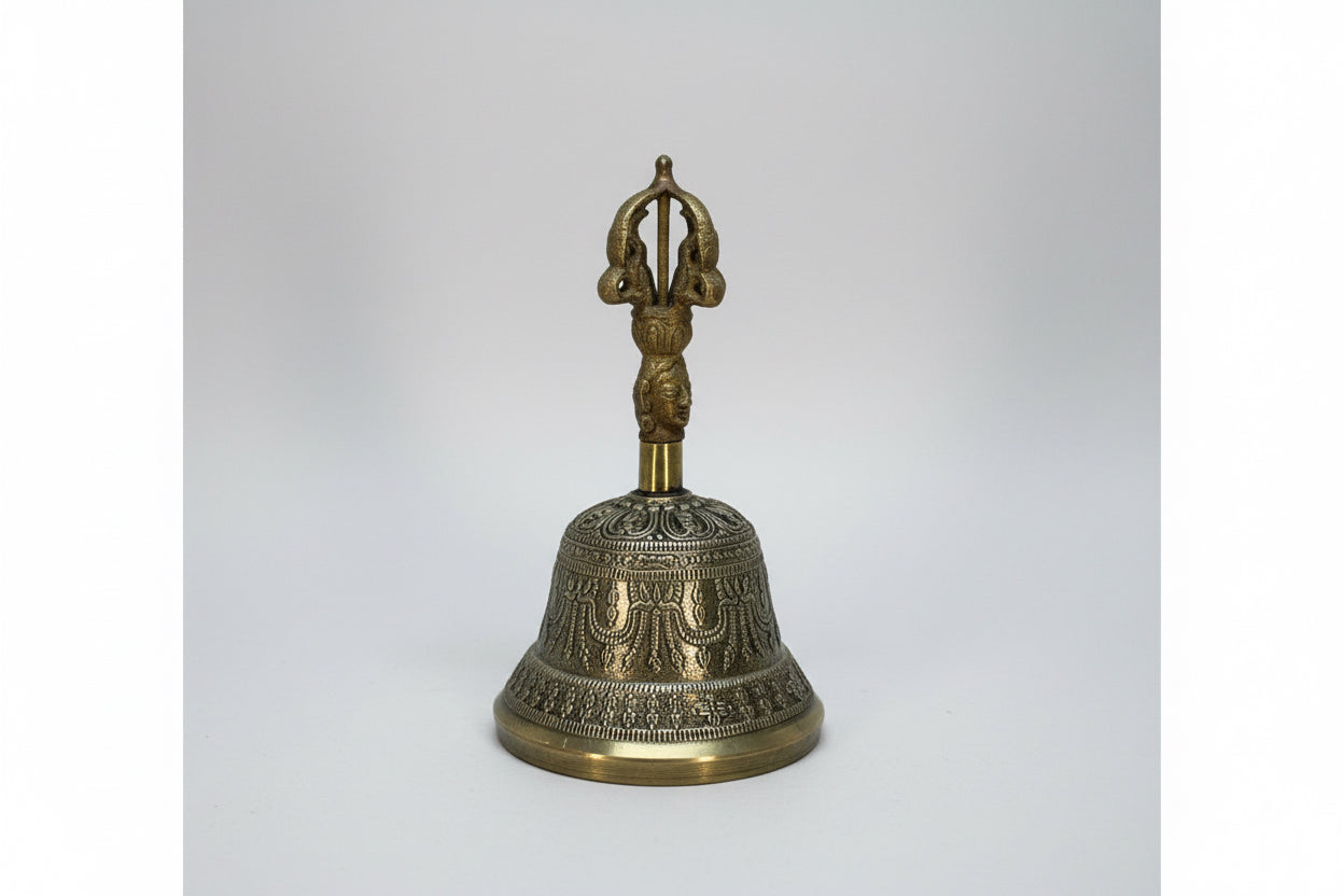 Campana Tibetana Cuenco, Sanción, 7 Metales 12 Cm Alto by HEREJE