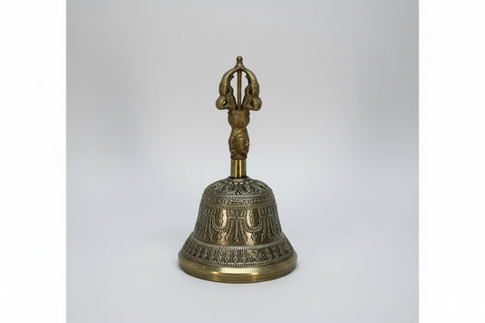 Campana Tibetana Cuenco, Sanción, 7 Metales 12 Cm Alto by HEREJE