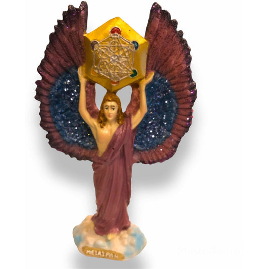 Metatron Morado Chico 22x14x5.5 Morado by ARTICULOS ESOTERICOS LETY