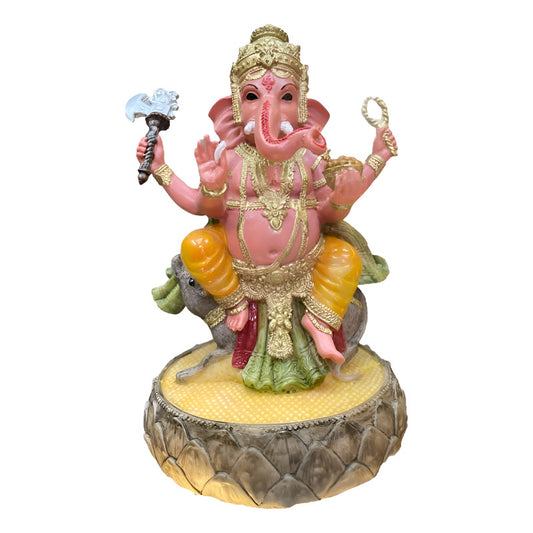 Estatua Ganesh Ratón Resina 20 Cm Altura. by HEREJE