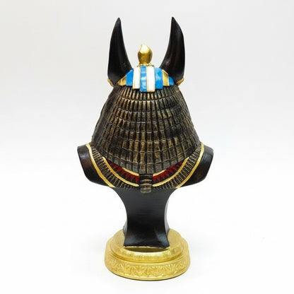 Anubis Busto Figura Resina Naciona 22 Cm Negro by HEREJE