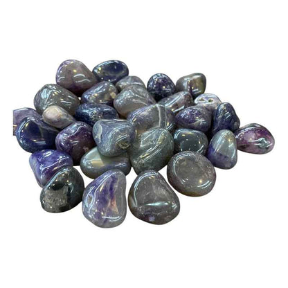 Piedras Semipreciosas Naturales Hereje Peso Variado 500 Gr. Agata Morada