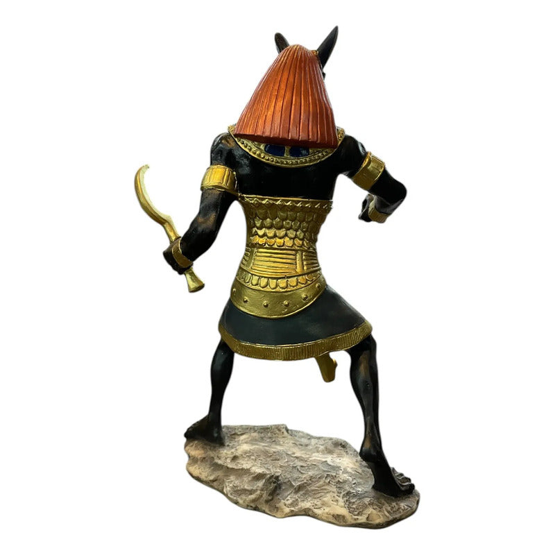 Seth Dios Egipcio 23 Cm De Altura Negro by HEREJE