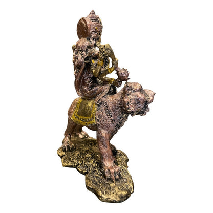 Durga Diosa Indu Figura De Resina 15.5 Cm by ARTICULOS ESOTERICOS LETY