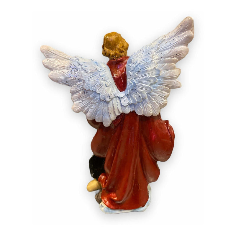San Miguel Arcangel Escultura Resina Hecho A Mano 16x9x5cm Variado by ARTICULOS ESOTERICOS LETY