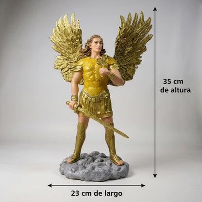 Arcangeles De 35cm Altura Figura De Resina Modelo A Elegir by HEREJE