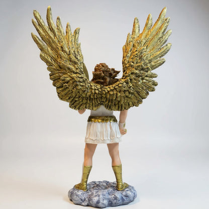 Arcangeles De 35cm Altura Figura De Resina Modelo A Elegir by HEREJE