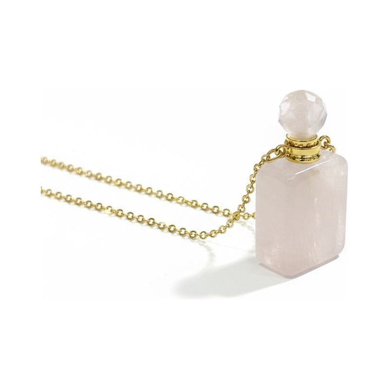 Cuarzo Amatista Rosa Blanco Varios Modelos Perfumero 4 Cm by HEREJE