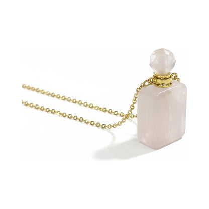Cuarzo Amatista Rosa Blanco Varios Modelos Perfumero 4 Cm by HEREJE