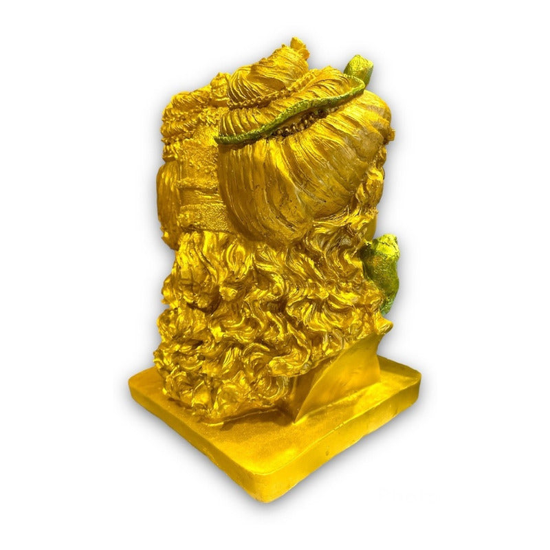 Ganesh Shiva Parvati Familia Sagrada Figura De Resina 21.5cm by HEREJE