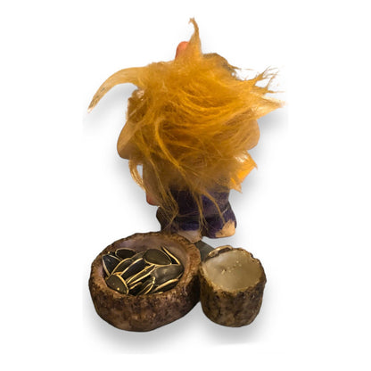 Troll Placeres + Comedero 10 Cm Figura En Resina Nacional Variado by HEREJE