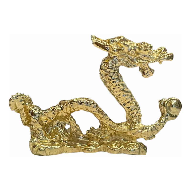Dragón Amuleto De Protección Dorado by ARTICULOS ESOTERICOS LETY