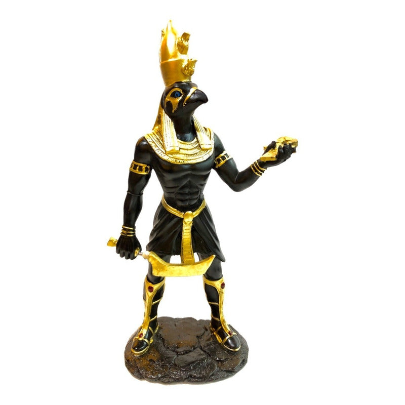 Horus Dios Egipcio Resina Nacional 29cm by HEREJE