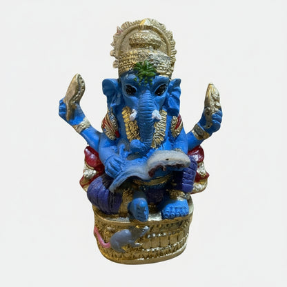 Ganesh Figura Resina Dios De La Prosperidad 7.5 Cm 1 Pieza by ARTICULOS ESOTERICOS LETY