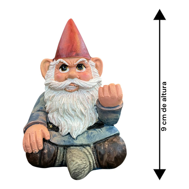 Gnomo Figura Divertida De 9 Cm De Altura Puño by HEREJE