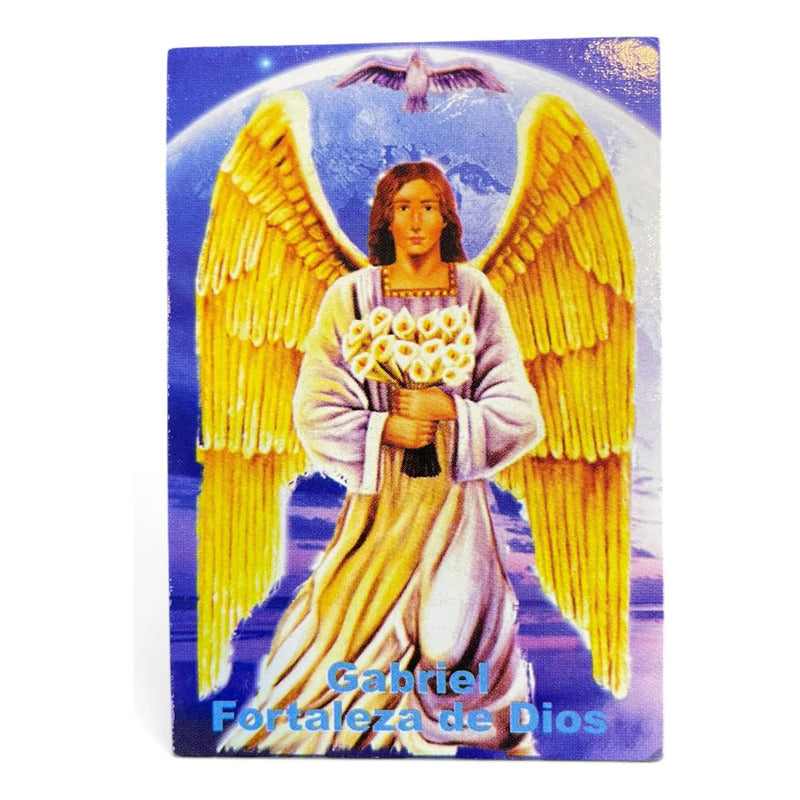 Estampas Coleccionables Esoterismo 5 Piezas Iguales Por Pac Gabriel 2 Religioso by HEREJE