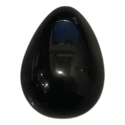 Huevo De Obsidiana Natural 5 Cm - Energía Y Bienestar by ARTICULOS ESOTERICOS LETY