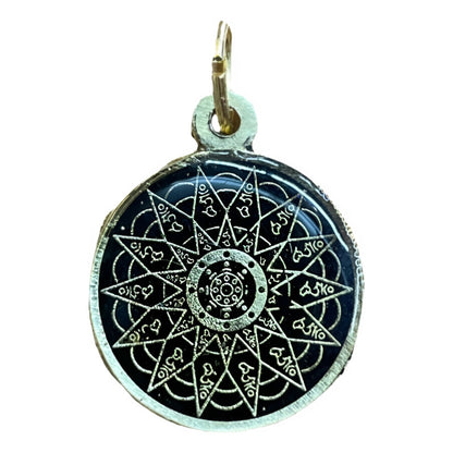 Rueda 28 Hums Amuleto Feng Shui Varios Colores T M 25mm by ARTICULOS ESOTERICOS LETY