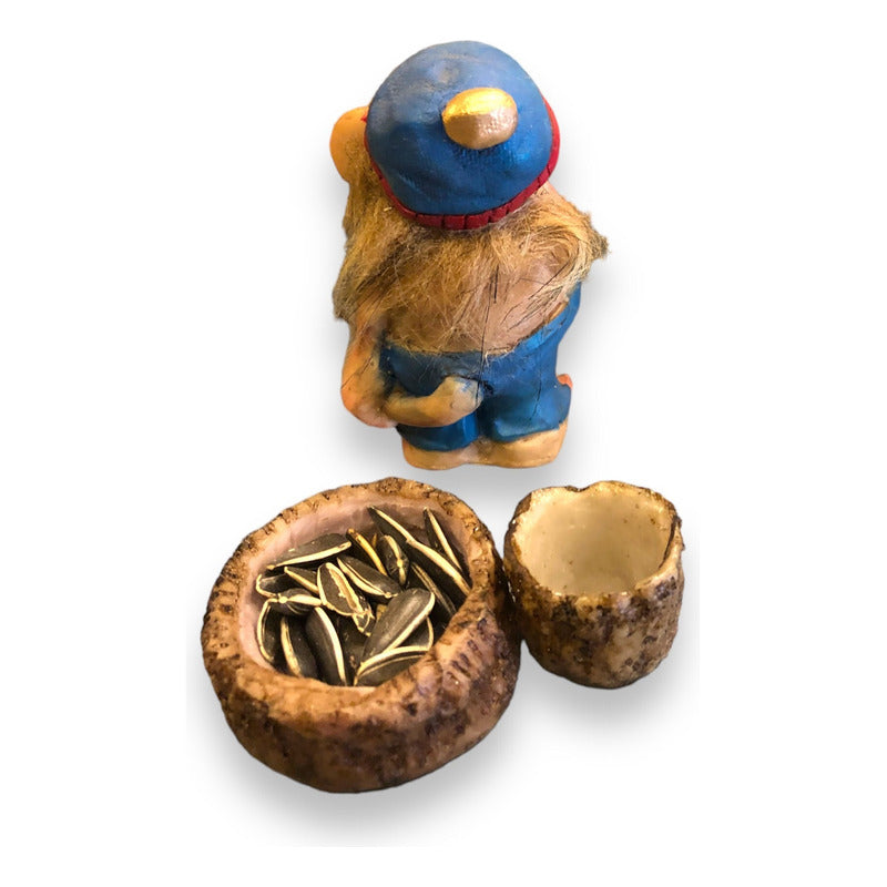 Troll Bebe Fortuna 10 Cm Figura En Resina Nacional Azul Rojo by HEREJE