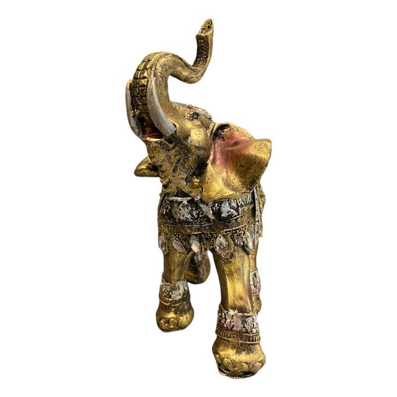 Elefante De La Abundancia Dorado by HEREJE