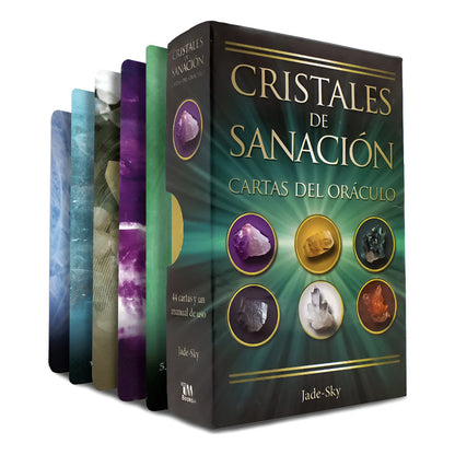 Oráculo Cristales De Sanación 44 Cartas + Guía Esotérica by HEREJE